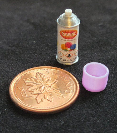 1/12 Scale - Mauve Spray Paint Can
