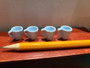 Set of 4 Miniature Mugs - Choice of Colour