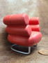 Miniature Resin Bibendum Chair - Red 