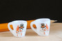 Miniature Christmas Mugs - Couple of Snowmen