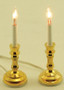 Set of 2 -1/12 Scale 12 Volt Candles