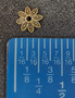 Metal Finding- Antique Brass Flower
