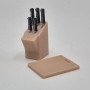 1/12 Scale Knife Block with Knives & Cutting Board