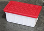 1/12 Scale Plastic Tote with Removable Lid
