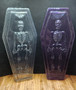 1/12 Scale Plastic Coffin - Specify if You Have a Colour Preference (Purple or Clear)