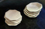 AB26-127 - 1/12 Scale - Set of 4 Porcelain Bowls & 4 Porcelain Plates- Unfinished, Ready to Paint
