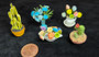 AB26-164- 1/12 Scale - Handcrafted Quilled Flowers & Plants - GROUP 2 - "PL" 