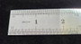 4" Stainless Steel Ruler