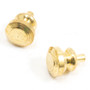 Round Brass Knobs - 1/12 Scale - Package of 6