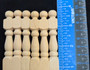 1/12 Scale Newel Posts - Pkg of 6 