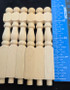 1/12 Scale Newel Posts - Pkg of 6 