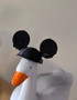 1/12 Scale Porch Goose Mouse Ears Hat (Goose Sold Separately)