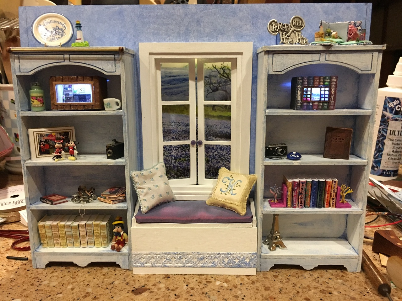 Blanket Box/Window Seat Kit Grandpa's Doll House