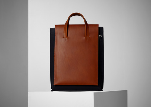 Addison Tote Navy / Tan