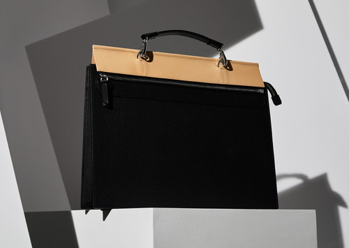Standout Briefcase Black/Natural