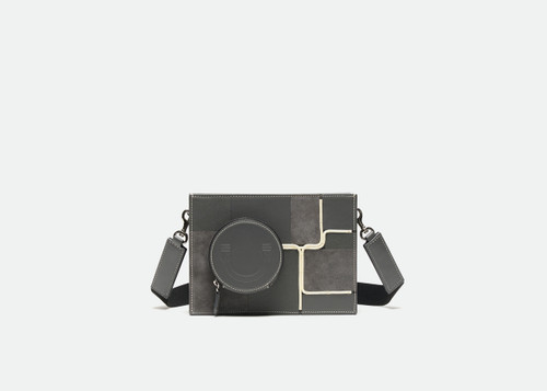 Butler Crossbody Grey — Modern Circuit Edition