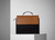 Standout Briefcase Black/Camel