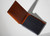 Addison Bi-Fold Wallet Navy/Tan