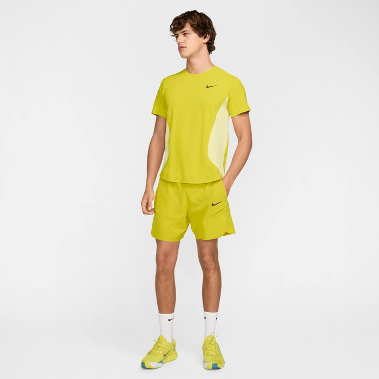 ★新品★　NIKE　NikeCourt Dri-FIT Slam セットアップ NikeCourt Slam Men's Dri-FIT Tennis Top FZ6857-100