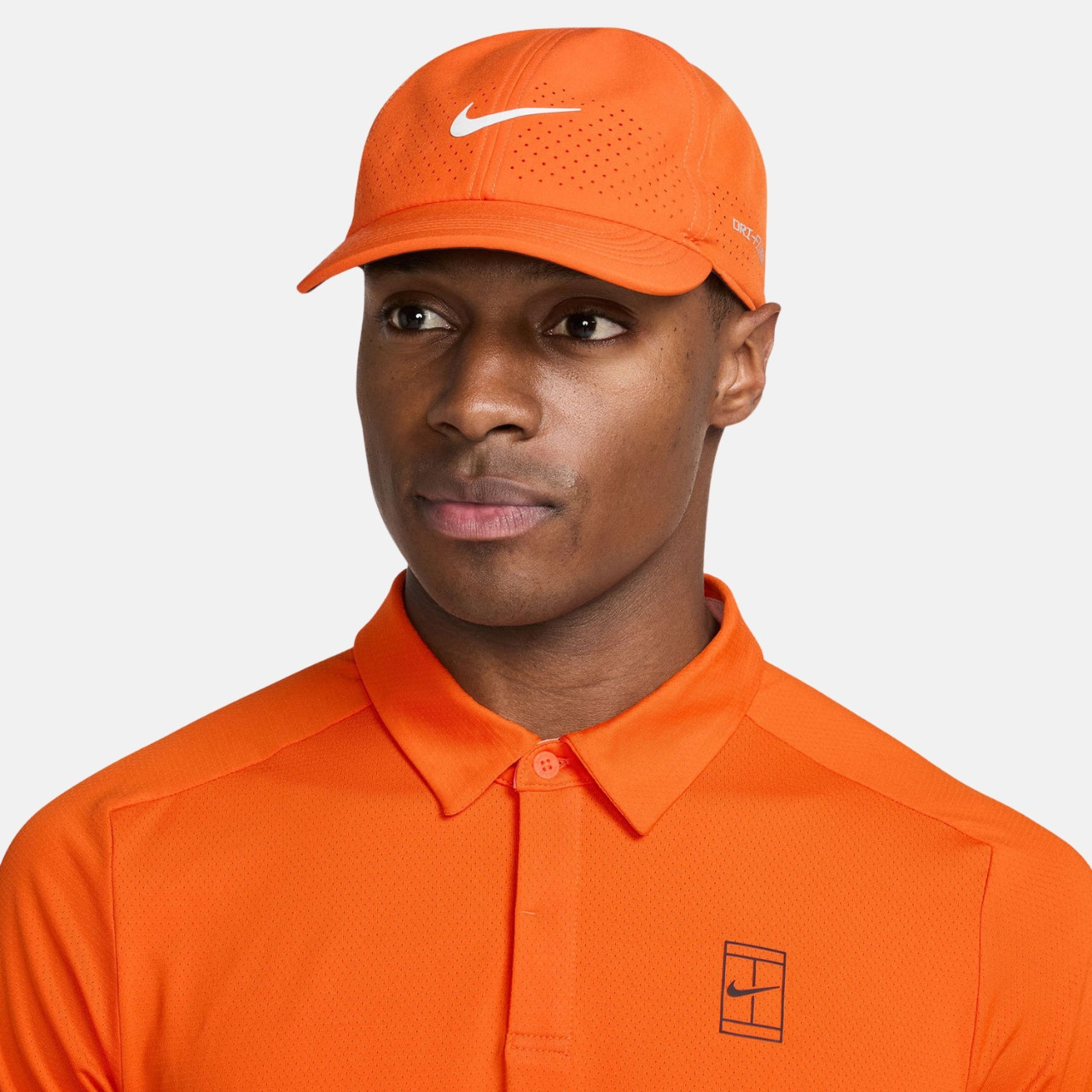 orange nike dad hat