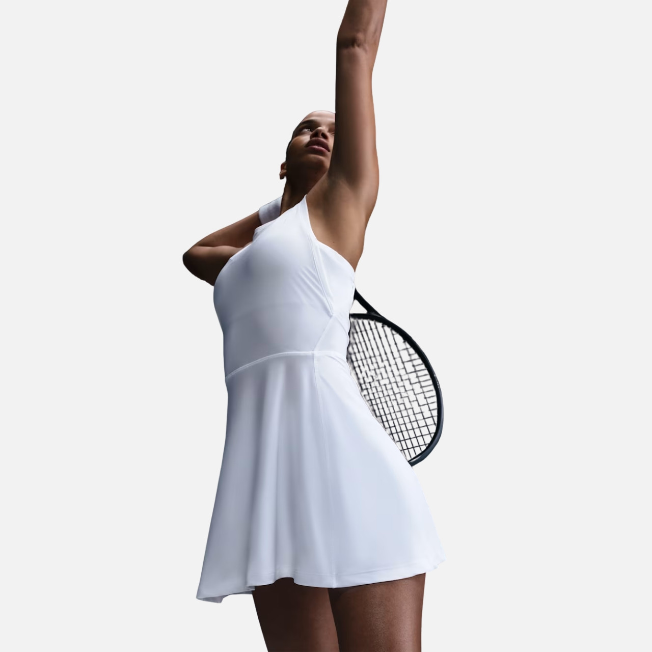knee length dresses for ladies Nike Court Dri-Fit Victory Dress (W) (Purple) Size: M main image 1
