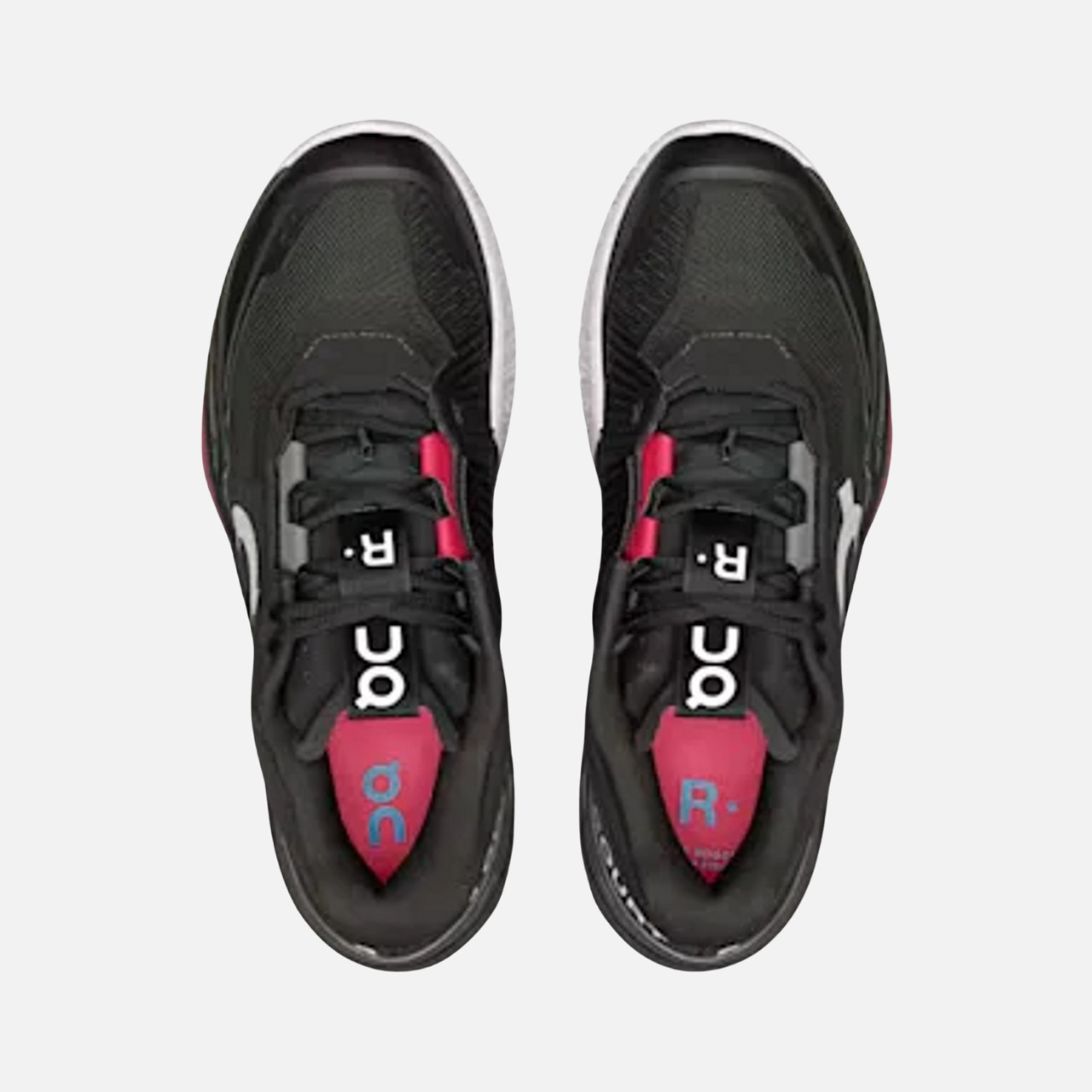 ON The Roger Pro Fire Men Tennis Shoes - White | Pink