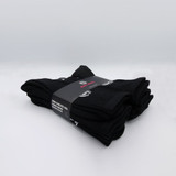Bidi Badu Don Carlito XXL Crew Move Socks 6 Pack - Black side Bidi Badu Don Carlito XXL Crew Move Socks 6 Pack - Black side