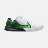 NikeCourt Air Zoom Vapor Pro 2 Men's Hard Court Tennis Shoes White/Poison Green/Black