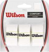 Wilson Pro Comfort Tennis Racket Overgrip - White Wilson Pro Comfort Tennis Racket Overgrip - White