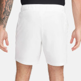 Nike Court 7 inch Advantage Men's Tennis Short - White Nike Court 7 inch Advantage Men's Tennis Short - White