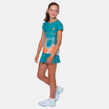 Bidi Badu Melbourne Printed Wavy Girl's Skort side look Bidi Badu Melbourne Printed Wavy Girl's Skort side look