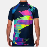 Bidi Badu Kaleido Men's Tennis Polo back Bidi Badu Kaleido Men's Tennis Polo back