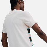 NikeCourt Slam Men's Dri-FIT Tennis Top - Pale Ivory/Black NikeCourt Slam Men's Dri-FIT Tennis Top - Pale Ivory/Black