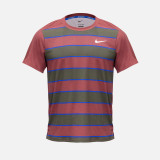 NikeCourt Slam Men's Dri-FIT Tennis Top - Dark Team Red/White NikeCourt Slam Men's Dri-FIT Tennis Top - Dark Team Red/White