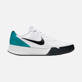 Nike Vapor Lite 3 Men's Hard Court Tennis Shoes - White/Radiant Emerald/Black
