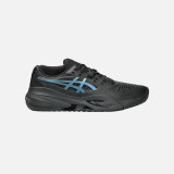 Asics Gel-Resolution X Night Energy Men's Tennis Shoes - Black/Prism Blue Asics Gel-Resolution X Night Energy Men's Tennis Shoes - Black/Prism Blue