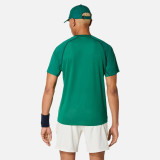 Asics Match Actibreeze SS Men's Tennis Top - Jasper Green Asics Match Actibreeze SS Men's Tennis Top - Jasper Green