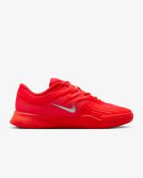 Nike Vapor Pro 3 Premium Women's Hard Court Tennis Shoes - Bright Crimson/Metallic Silver Nike Vapor Pro 3 Premium Women's Hard Court Tennis Shoes - Bright Crimson/Metallic Silver