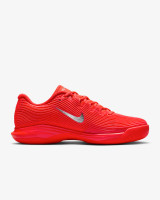 Nike Vapor 12 Premium Women's Hard Court Tennis Shoes - Bright Crimson/Metallic Silver Nike Vapor 12 Premium Women's Hard Court Tennis Shoes - Bright Crimson/Metallic Silver