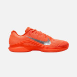 Nike Vapor 12 Premium Men's Hard Court Tennis Shoes - Hyper Crimson/Metallic Silver