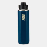 Nike Recharge Chug Stainless Steel Bottle 946 ml 32oz - Blue Force/Black