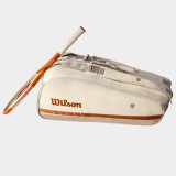 Wilson 2025 Roland Garros Super Tour 9 Pack Tennis Bag