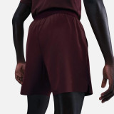 NikeCourt Adv Men's Dri-FIT Tennis Shorts - Burgundy Crush/White