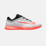 Nike Vapor Pro 3 HC Premium Men's Tennis Shoe - White/Wolf Grey/Hot Lava