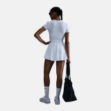 NikeCourt Advantage Women's Dri-FIT Short-Sleeve Tennis Top - White