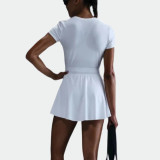 NikeCourt Advantage Women's Dri-FIT Short-Sleeve Tennis Top - White