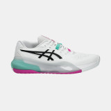 Asics Gel-Resolution X Men Tennis Shoes - White/ Aurora Green