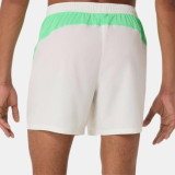Asics Padel Court 7In Men Short - Cream/ Vital Green