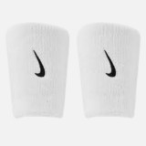 Nike Swoosh Classic Doublewide Wristbands 2 Pack - White