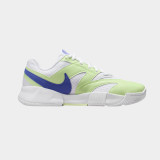 NikeCourt Lite 4 Women's Tennis Shoes -  White/ Light Liquid Lime/ Sapphire